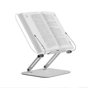 Acrylic Book Holder, book holder, Penyangga buku transparan, Penyangga buku