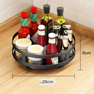 Rotating Spice Jar Storage, Tempat penyimpanan bumbu masakan, Tempat penyimpanan bumbu, penyimpanan bumbu