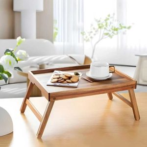 Wooden Folding Table, Meja lipat berbahan kayu akasia, Meja lipat berbahan kayu, Meja lipat